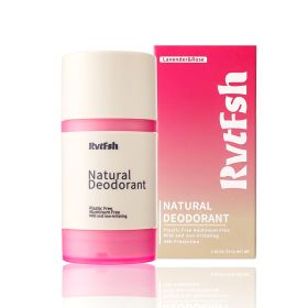 RVTFSH Deodorant ExtraStrength Natural Moisturizes Deodorant For Women& Men Aluminum Free Parabens Free 48H Odor Protection Lavender & Rose 2.65