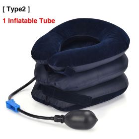Inflatable Neck Tractor Relaxation Pillow Travel Soft Cervical Vertebra Traction Neck Relief Posture Correction Stretching Brace