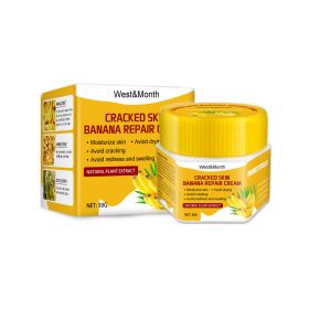 West&Month Cracked Skin Banana Cream, Nourishing And Moisturizing Foot Cream To Soften Exfoliation And Dead Skin es