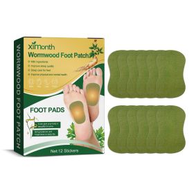 Ximonth Wormwood Foot Patch, Stress Help Sleep Slimming Toning Foot Deodorant Care Patch