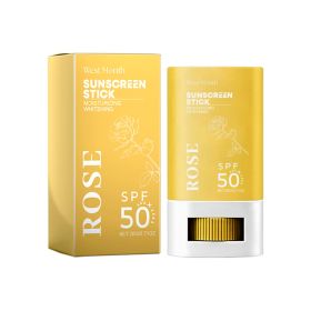 West&Month Sunscreen Stick, Refreshing Non-Greasy Concealer Moisturizing Skin Protection Cream