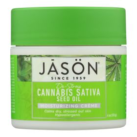 Jason Natural Products - Moistrzng Cream Canbis Satv - 1 Each-4 Oz