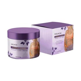 Eelhoe Purple Leaf Slimming Cream Shaping And Firming Skin Small Waist Slim Curves Slimming Moisturizer