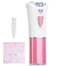 1Pc Glide Epilator For Women Cordless Women Shaver Facial Body Hair Remover Razor For Women Electric Tweezers Bikini Epilator Trimmer With LED Li