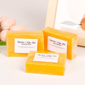 Lemon Turmeric & Kojic Acid Soap For All Skin Types - Radiant Radiant Skin Restorator For Deep Cleansing Natural Skincare For Face & Body 1pcs