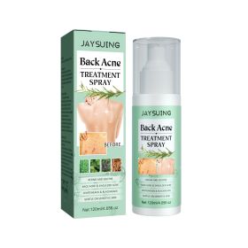 Jaysuing Back Acne Repair Spray, Repair Body Acne Fade Acne Mark Skin Care Spray (Option: 120ml 2pcs)
