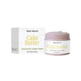 West Month Exfoliating Scrub, Gentle Exfoliating Dead Skin Hydrating Exfoliating Scrub (Option: 100ml-120.6g-2.24*2.24*2.24inch)