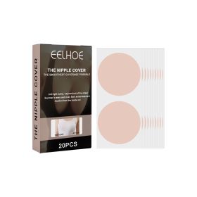EELHOE Invisible Breast Tape, Anti-Protrusion Areola Invisible Wedding Bra Breathable Tape (Option: 20pcs-12g-2.95*1.57*0.39inch)