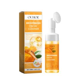 OUHOE Turmeric Cleanser Gently Cleanses Facial Skin, Moistens, Nourishes And Nourishes Skin Without Straining (Option: 1PC)