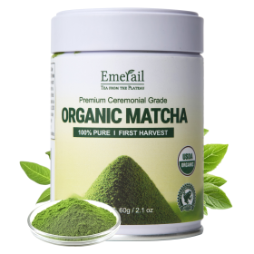 Only Self Pickup--Ceremonial Grade Organic Matcha Green Tea Powder,Premium First Harvest Unsweetened,1 0 0 Pure Matcha ForLattes,Smoothies,and Ba (Option: 1 piece)