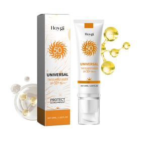 Hoygi Tinted Moisturizer, Outdoor UV Protection Brightening Skin Hydrating Protective Cream (Option: 50ml-84g-1.42*1.42*5.91inch)